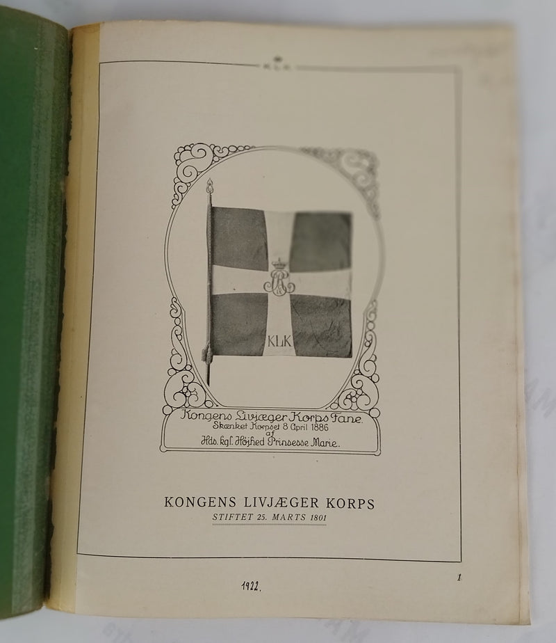 Kongens Livjægerkorps 1801. 1911-1921