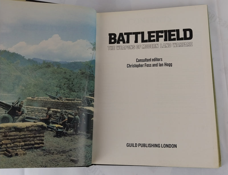 Battlefield. The weapons of modern land warfare