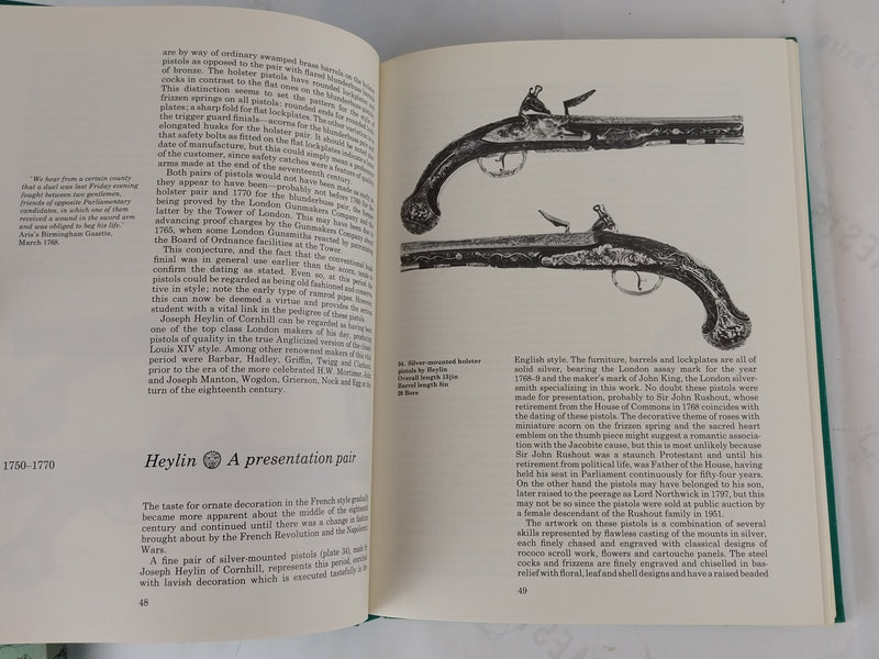 Georgian Pistols; The Art and Craft of the Flintlock Pistol, 1715-1840