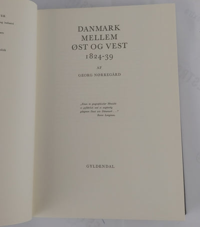 Danmark mellem Øst of Vest 1824-39