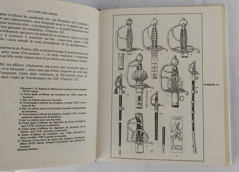 Les Armes Blanches. Sabres et Épées