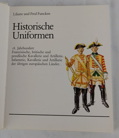 Historische Uniformen 18. Jahrhundert.