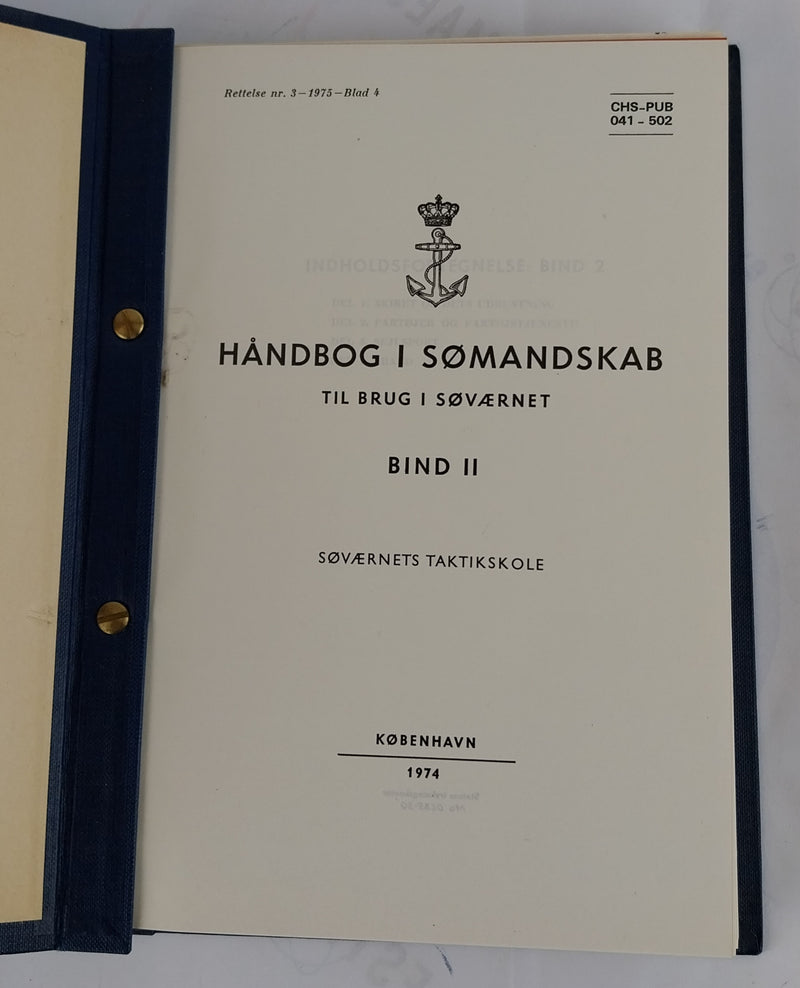 Håndbog i Sømandskab. Bind 1-3