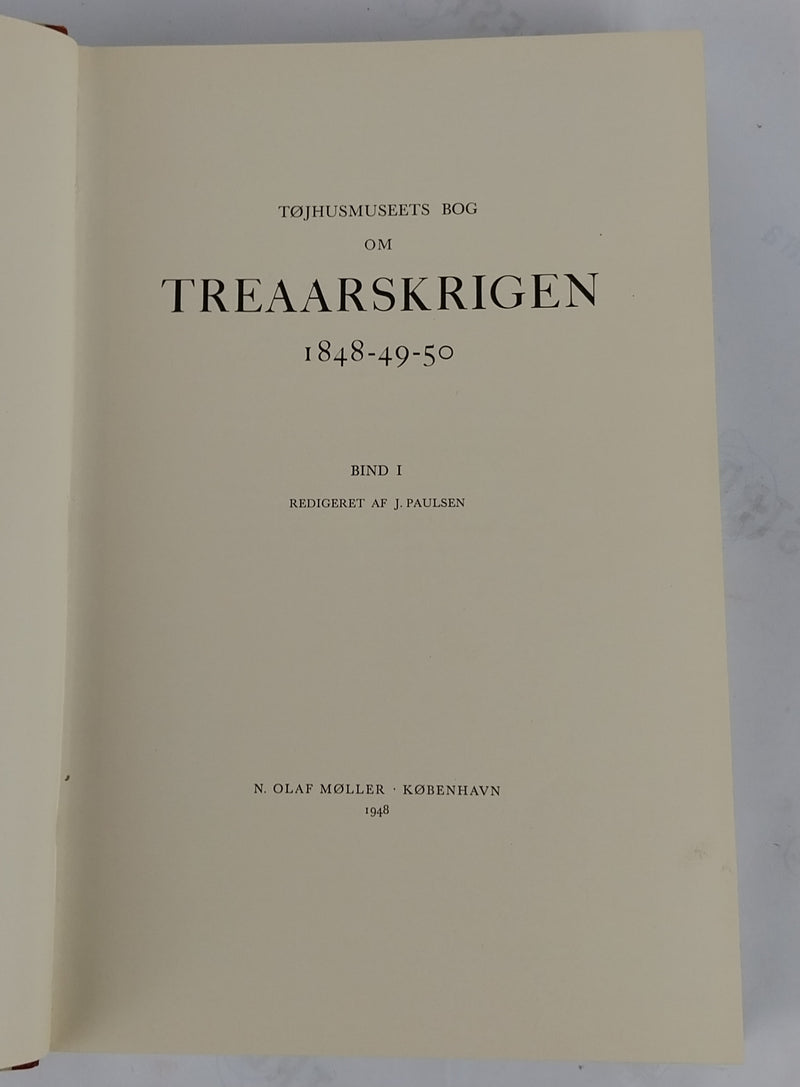 Tøjhusmuseets Bog om Treaarskrigen 1848-49-50