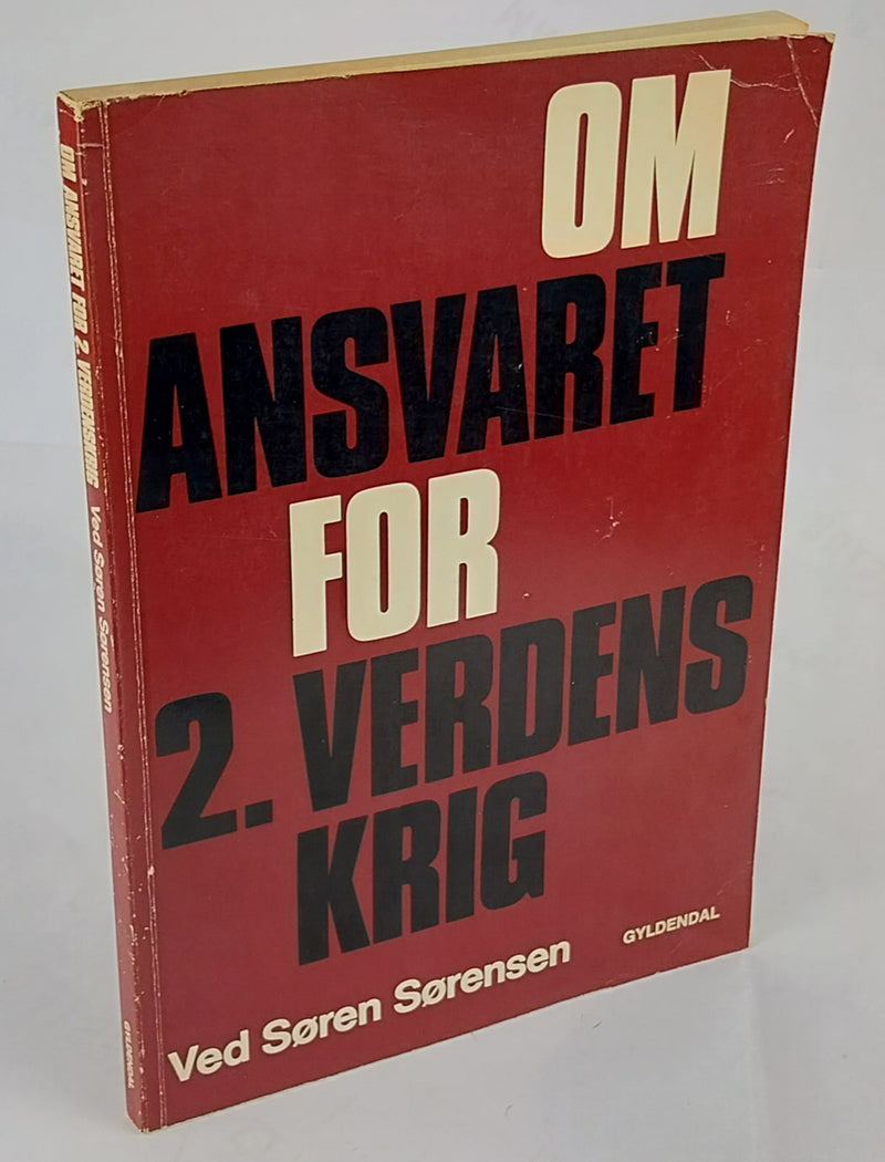 Om ansvaret for 2. verdenskrig