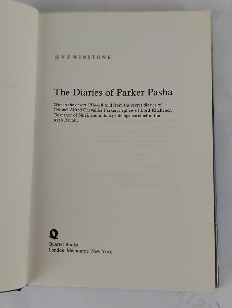 The Diaries of Parker Pasha