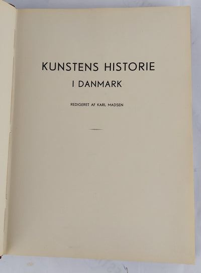 Kunstens Historie i Danmark